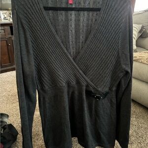 Womens XLarge Sweater NWOT Gray